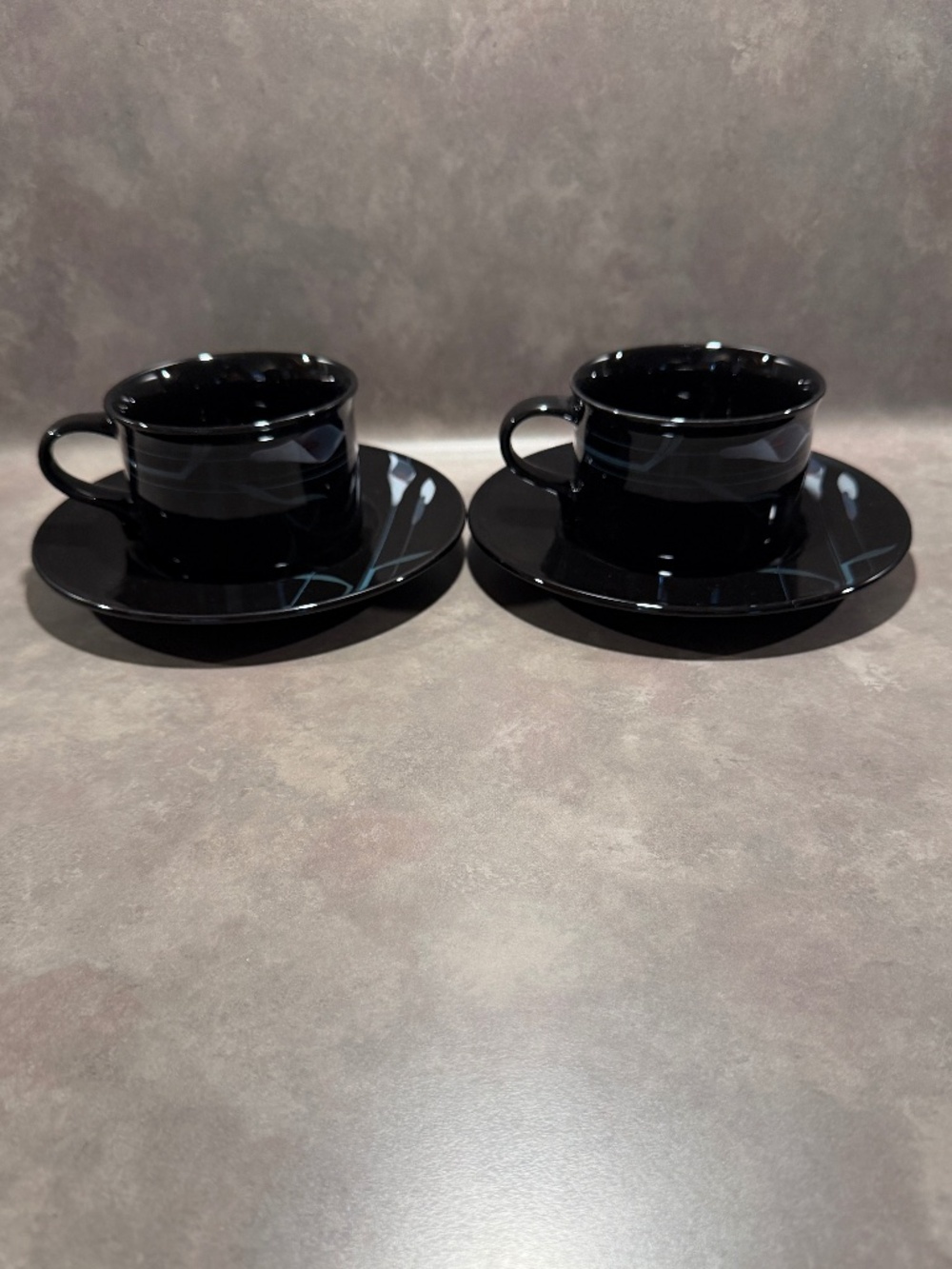 Mikasa Opus Black Cup & Saucer